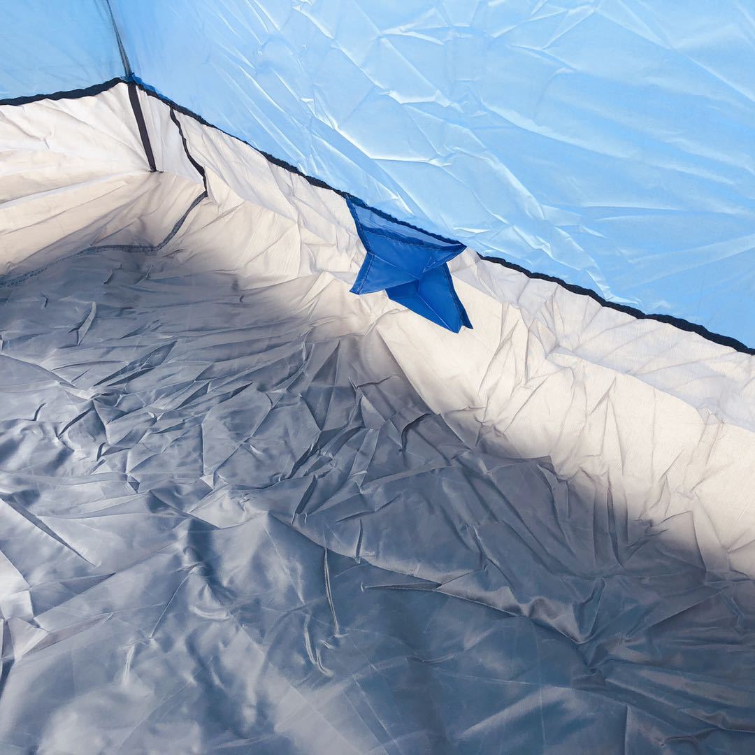 Cheap Goat Tents Outdoor Supplies Double layer Camping Tent 2 3 4 People Automatic Spring type Quick opening Sunscreen Rainproof Windproof Tents Tents 
